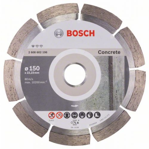 Bosch Diamantový kotúč Standard, betón 150 mm
