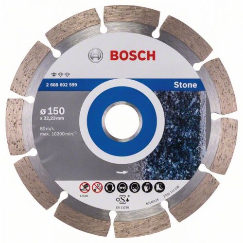 Bosch Diamantový kotúč Standard, kameň 150 mm