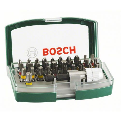 Bosch 32-dielna sada skrutkovacích hrotov s farebným kódovaním