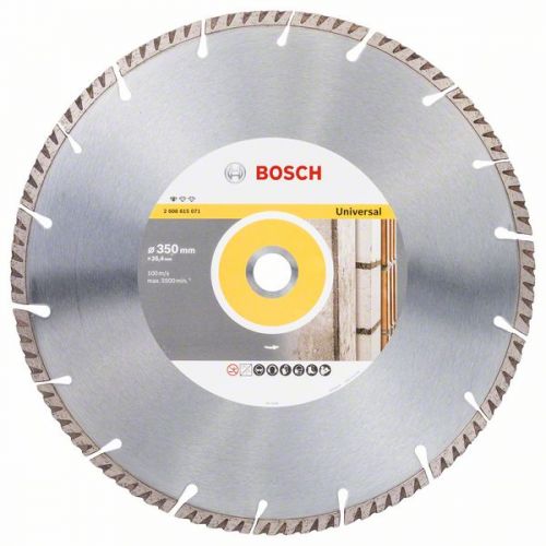 Bosch Diamantový kotúč Standard, Universal 350 mm