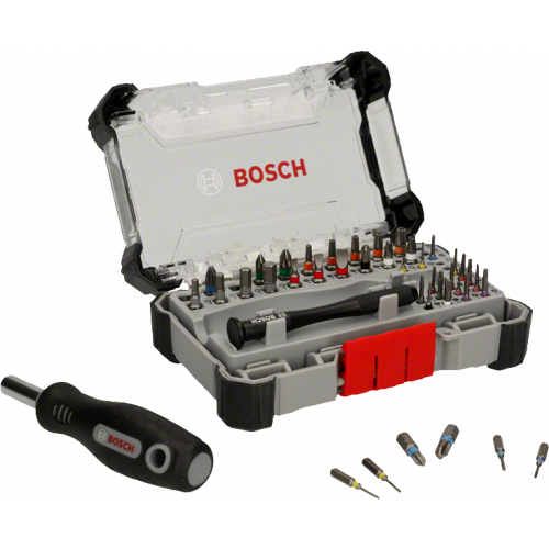 Bosch 42-dielna sada hrotov so skrutkovačom Precision 