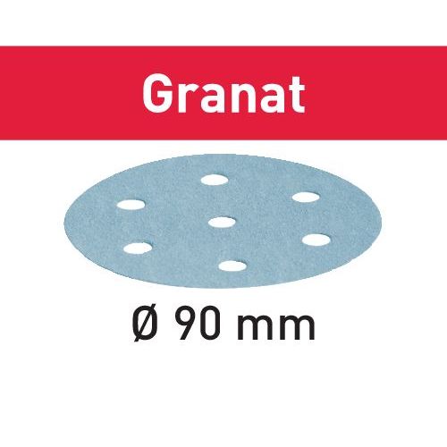 Festool Brúsny list D90/6 P80 GR/50 Granat