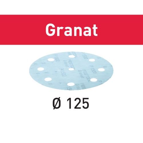 Festool Brúsny list STF D125/8 P1000 GR/50 Granat