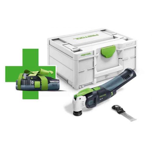 Festool Akumulátorové oscilačné náradie VECTURO OSC 18 E-Basic-4,0