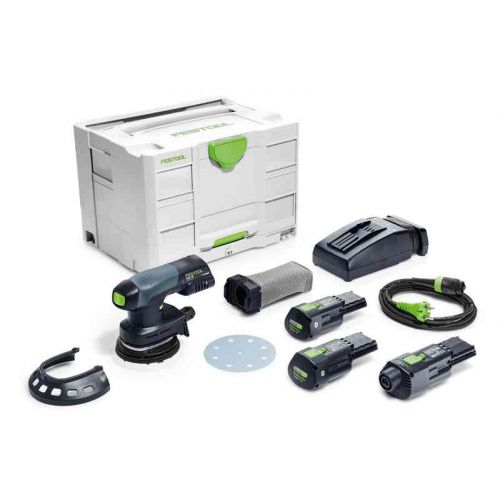 Festool Akumulátorová excentrická brúska ETSC 125 3,0 I-Set