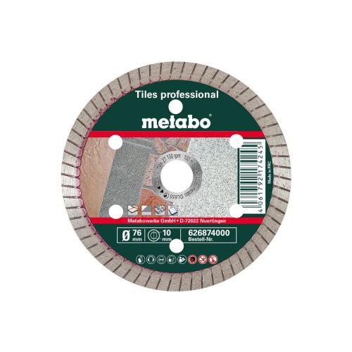 Metabo Diamantový kotúč, keramika 76 x 10 mm