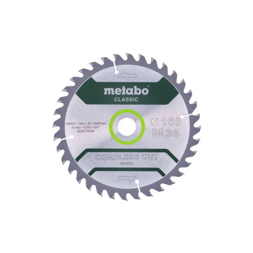 Metabo Pílový kotúč na drevo 165 x 20 x 1,6 mm, 36 zubov ATB, v kartóne