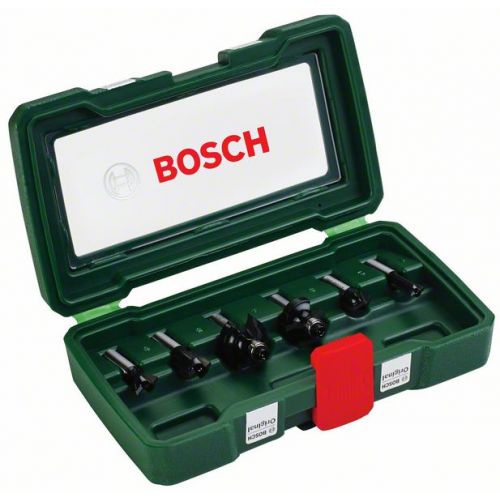 Bosch  6-dielna sada TC fréz (8 mm stopka)