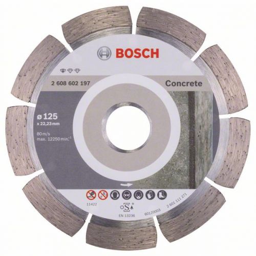 Bosch Diamantový kotúč Standard, betón 125 mm