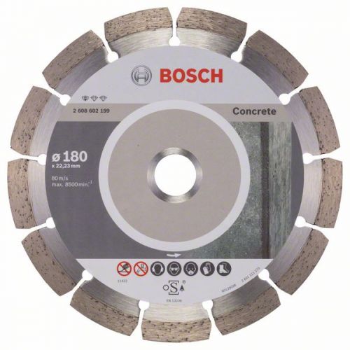 Bosch Diamantový kotúč Standard, betón 180 mm