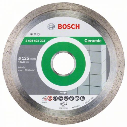 Bosch Diamantový kotúč Standard, keramika 125 mm