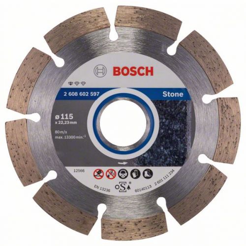 Bosch Diamantový kotúč, kameň 115 mm