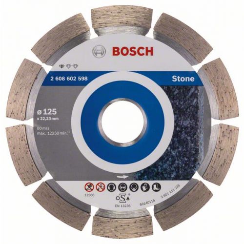 Bosch Diamantový kotúč Standard, kameň 125 mm