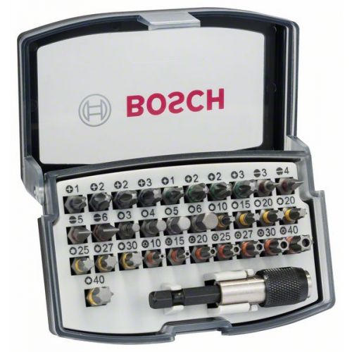 Bosch 32-dielna sada hrotov PH, PZ, H, T