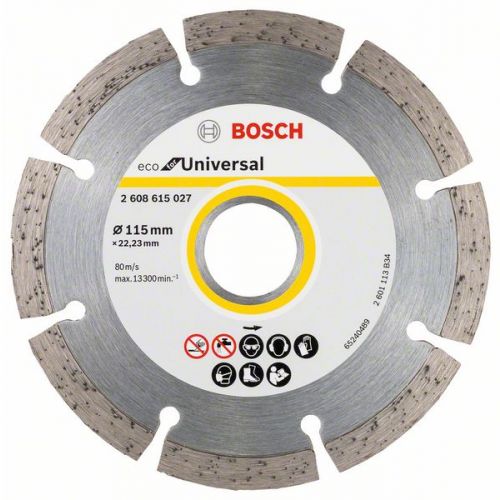 Bosch Diamantový kotúč ECO, Universal 115 mm