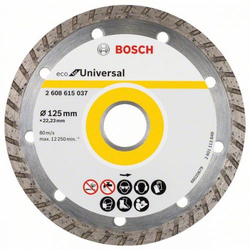 Bosch Diamantový kotúč ECO, Universal 125 mm
