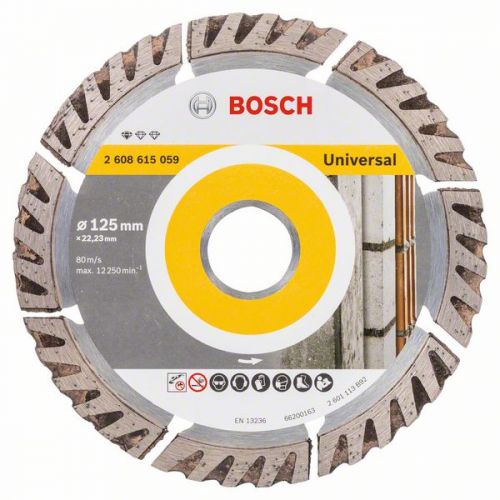 Bosch Diamantový kotúč Standard for Universal 125 x 22,23 mm
