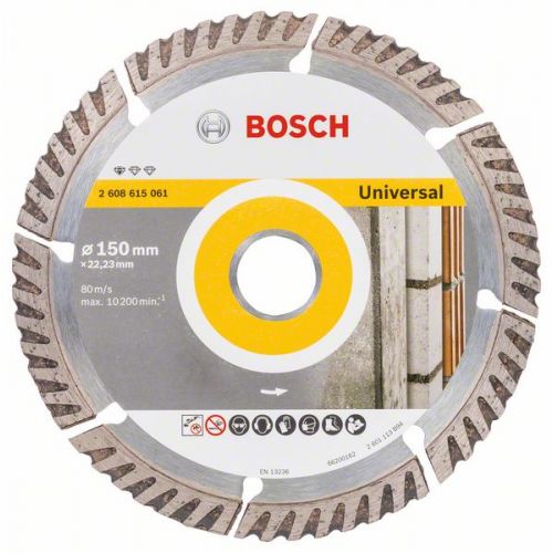 Bosch Diamantový kotúč Standard, Universal 150 mm