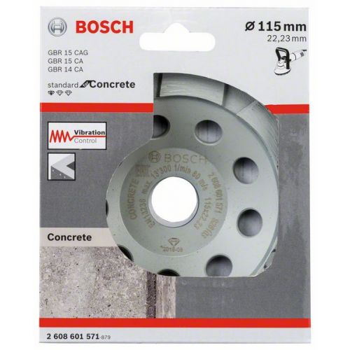 Bosch Diamantový miskovitý kotúč, betón 115 mm