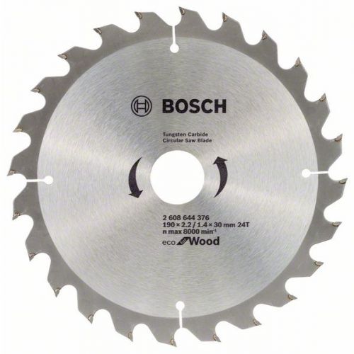 Bosch Pílový kotúč Eco for wood 190 x 30 x 2,2 mm, 24 zubov ATB