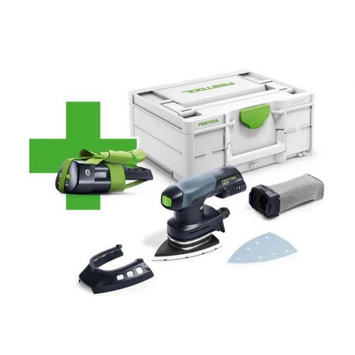 Festool Akumulátorová delta-brúska DTSC 400-Basic-ERGO