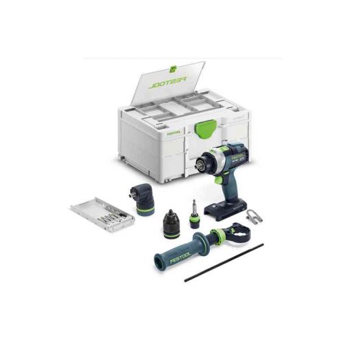 Festool Akumulátorový príklepový vŕtací skrutkovač QUADRIVE TPC 18/4-Basic-Set