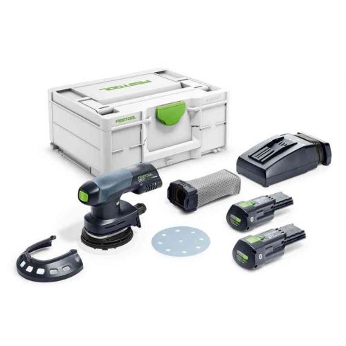 Festool Akumulátorová excentrická brúska ETSC 125 3,0 I-Plus