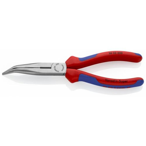 Knipex Polguľové kliešte zahnuté 200 mm